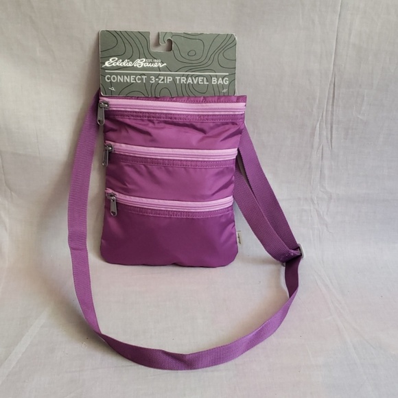 Eddie Bauer Bags Eddie Bauer Sling Travel Bag Purple Size 95x75